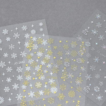 Festive Nail Art Stickers