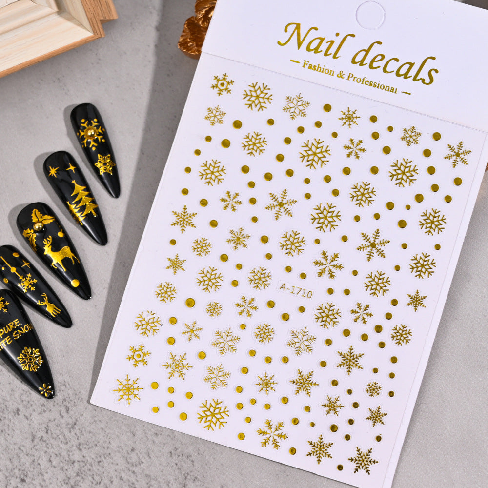 Festive Nail Art Stickers
