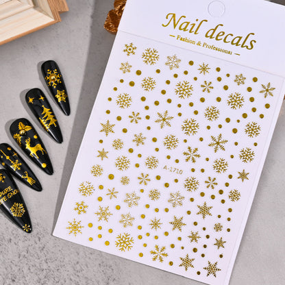 Festive Nail Art Stickers