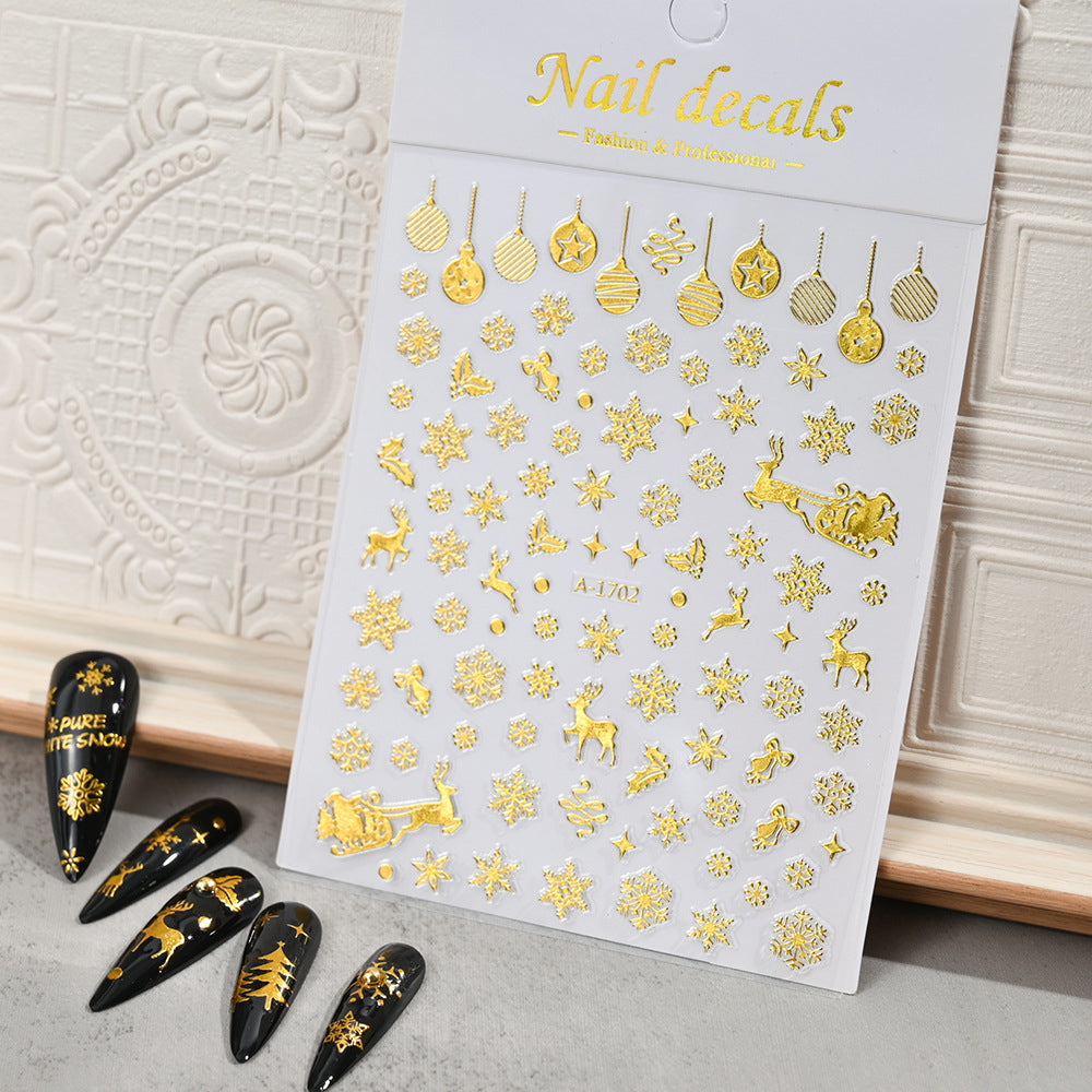 Festive Nail Art Stickers