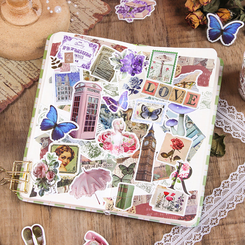 Retro Sticker Washi Tape