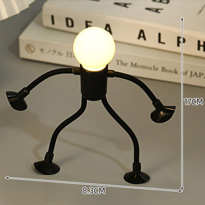 Flexible Cartoon Night Light – Portable & Bendable Desk Lamp