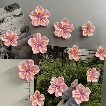 Cherry Blossom  Decor Magnets