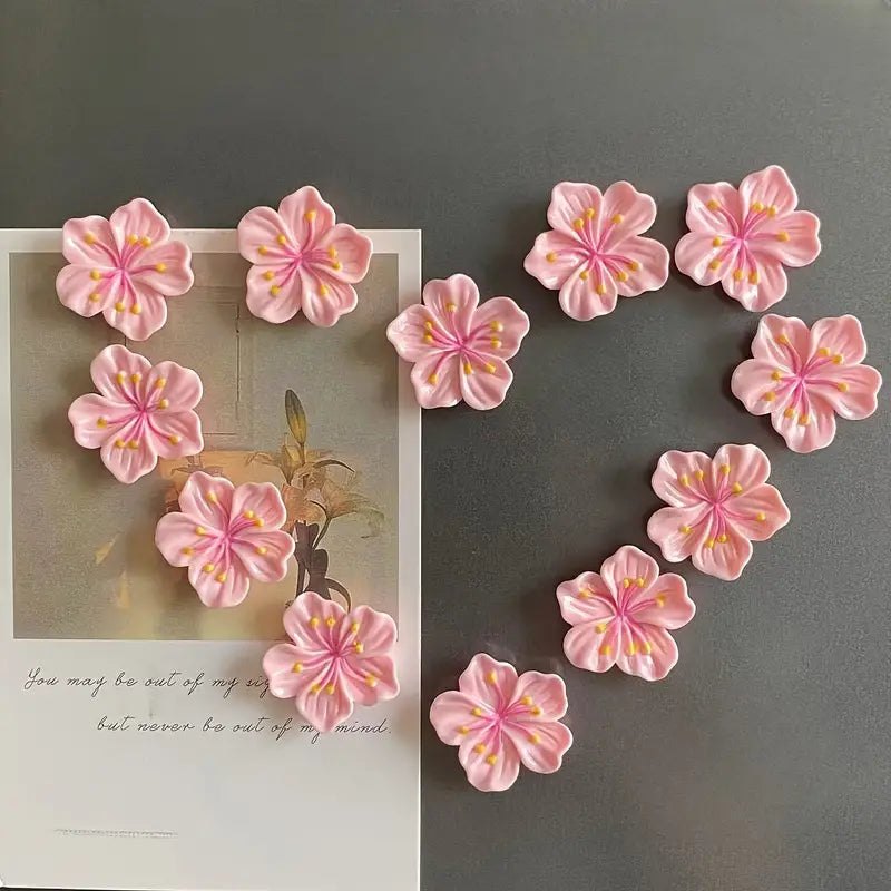 Cherry Blossom  Decor Magnets