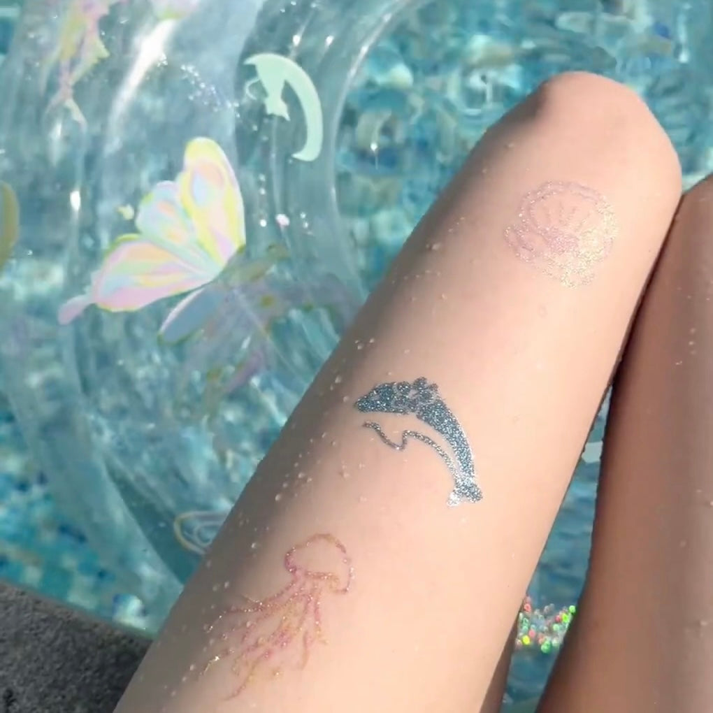 Glitter Tattoo Stickers