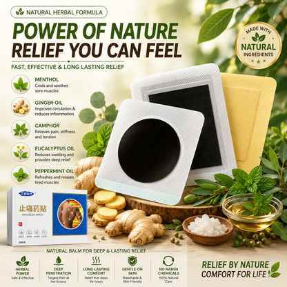 Black Balm Pain Relief Patch