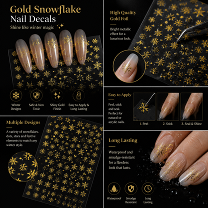 Festive Nail Art Stickers