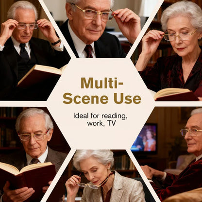 Foldable Anti-Blue Reading Glasses (With Free Case)