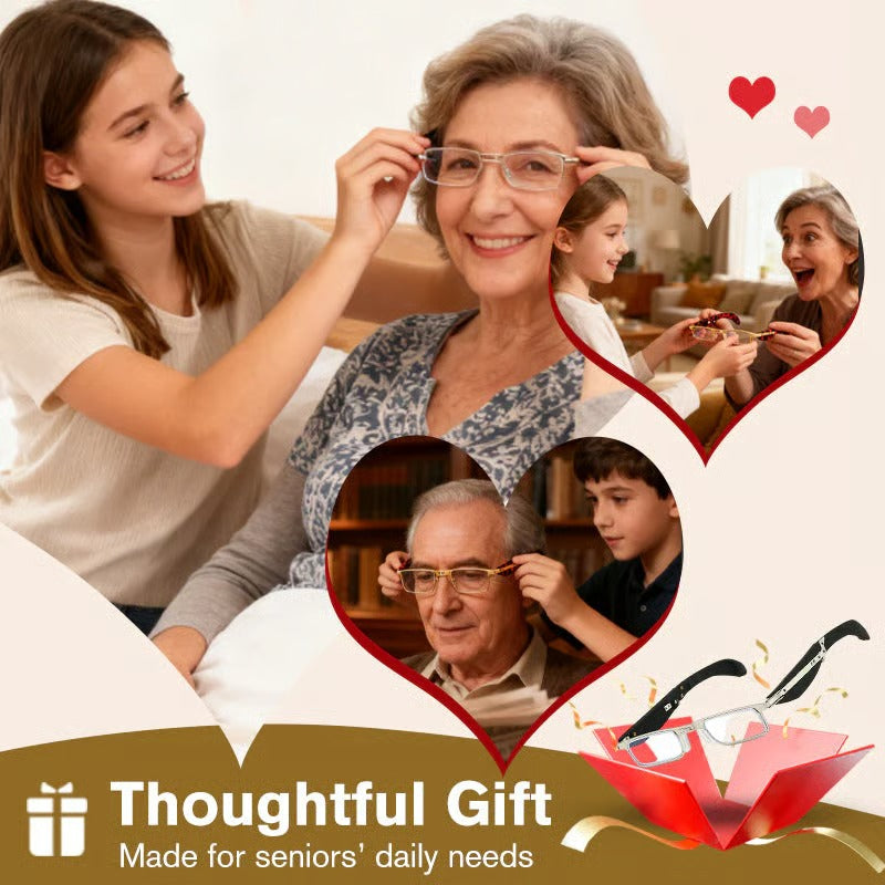 Foldable Anti-Blue Reading Glasses (With Free Case)