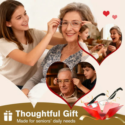 Foldable Anti-Blue Reading Glasses (With Free Case)