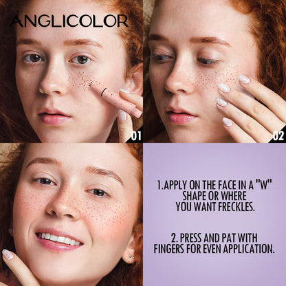 Natural-looking Faux Freckle Stamp