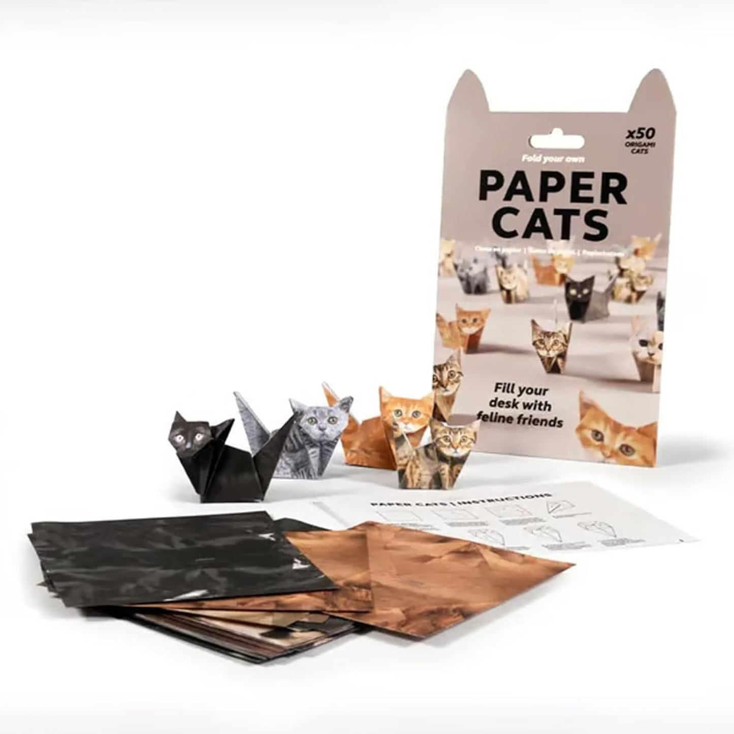 DIY Paper Cats