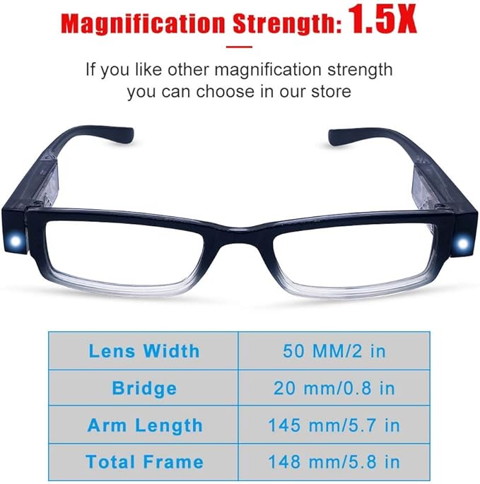 LED Reading Glasses