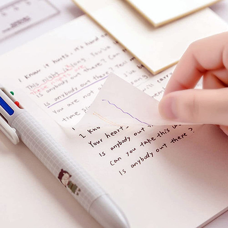 Transparent Sticky Note Pads